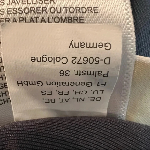 MICHAEL Michael Kors Slate Gray Ruffled Scoop-Back One-Piece Swimsuit. Size 8. - Picture 14 of 16